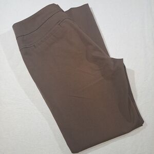 Ecru Women's Dark Brown Ankle Pants